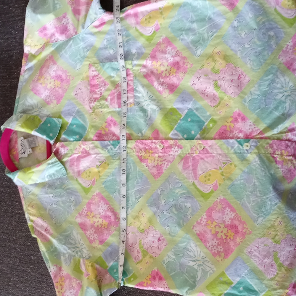 🌴VTG Lilly Pulitzer🌴 - "Surf N Patch" Button Down - Picture 16 of 16